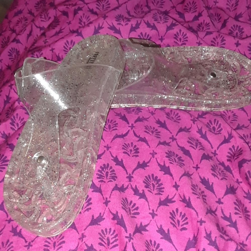 Forever 21 Glitter Sandals